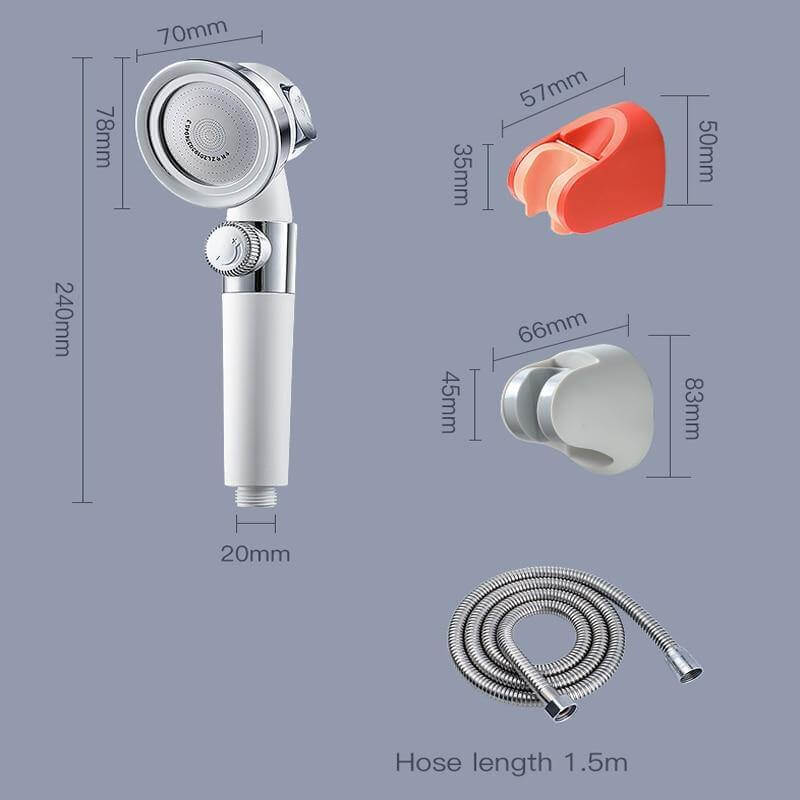 Elegant High Pressure Filter Shower Head