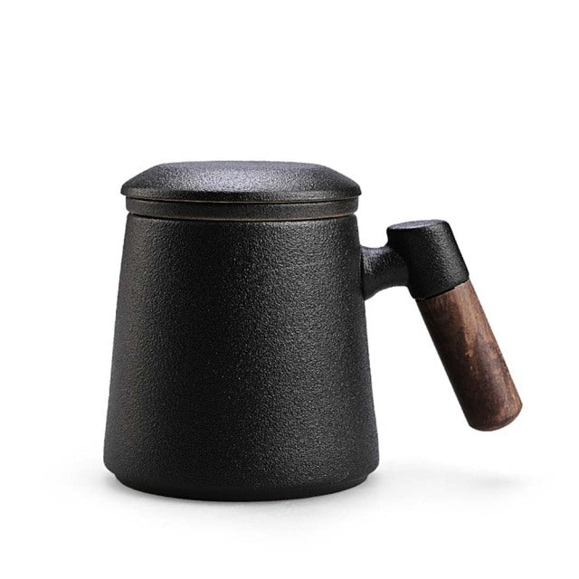 Elegant Creative Ceramic Tea Mug with Filter