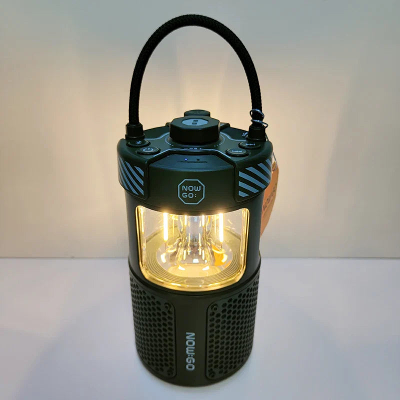 Vintage Style LED Outdoor Speaker Lamp