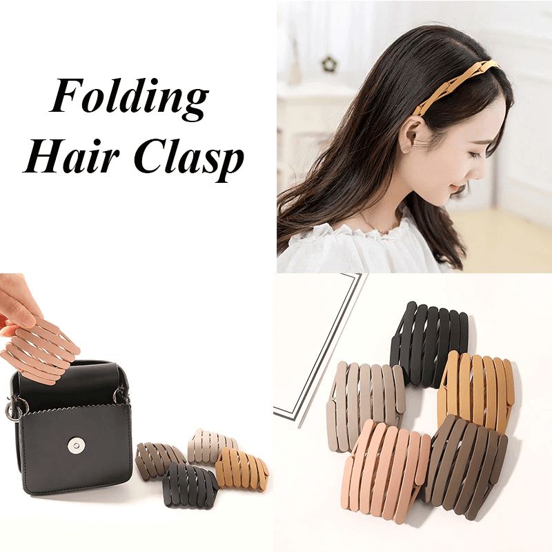 Foldable Telescopic Easy Collapsible Hairband