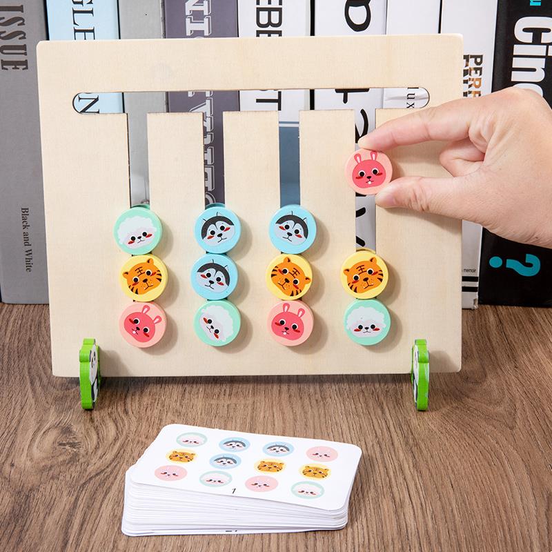 Logic Board Kids Educational Wooden Toy