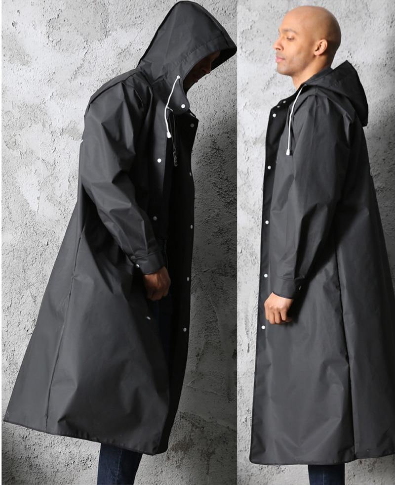 Hooded Elegant Thick Unisex Raincoat