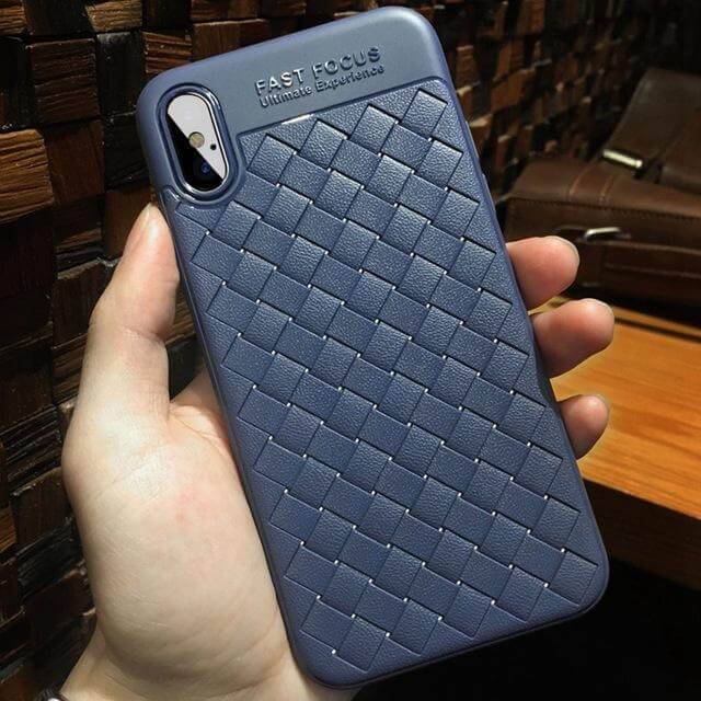 Luxury Ultra Thin Grid Case For Iphone Models