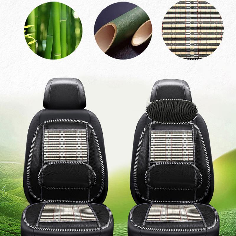 Universal Comfortable Bamboo Car Cushion