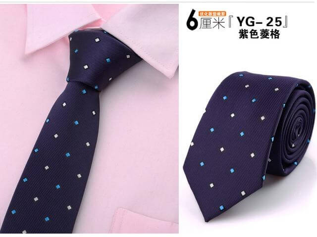 Designers Fashion Dot Striped Plaid neck Tie