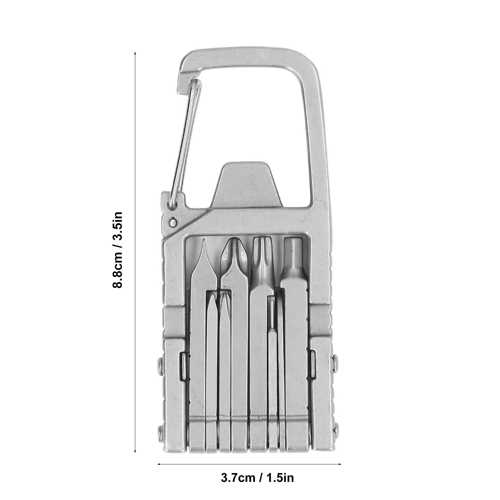 12in1 Key Gear Keychain Screwdriver