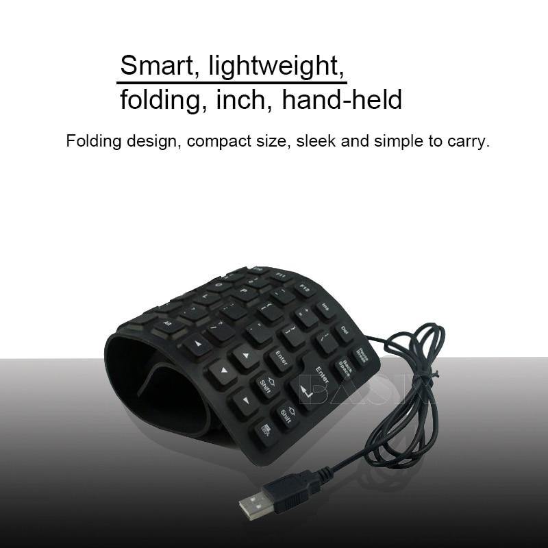 Silicone Foldable Waterproof USB Keyboard