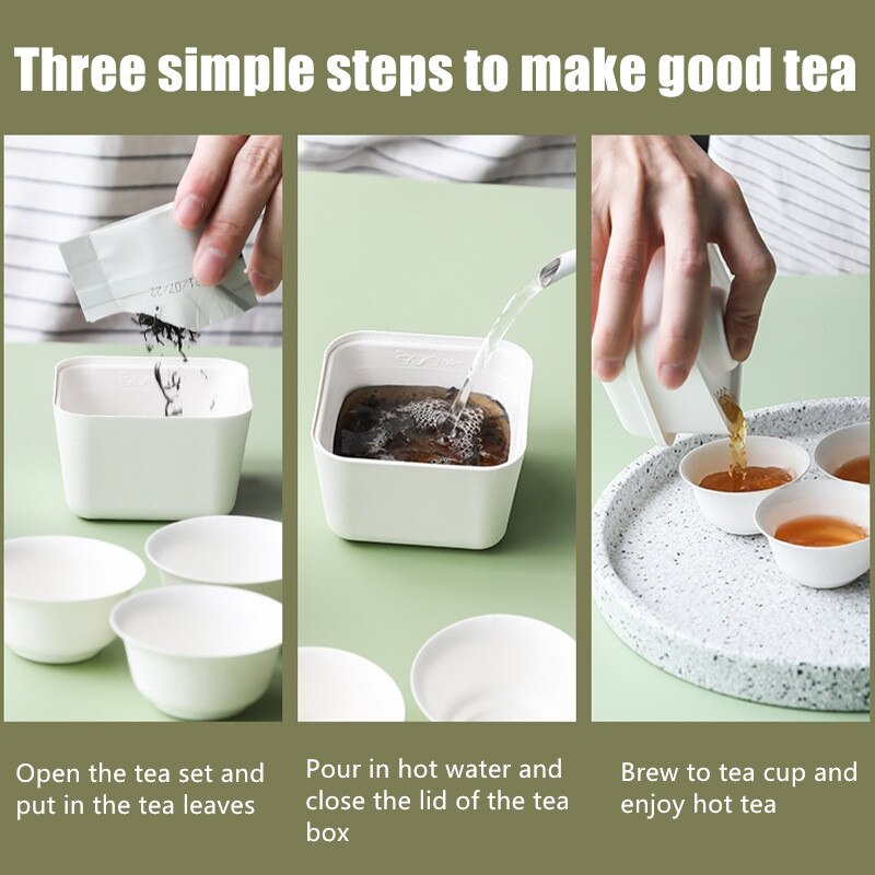 Japenese Minimal Portable Tea Set