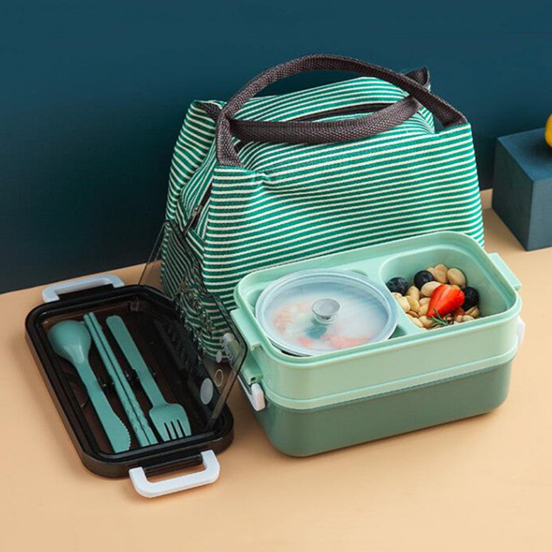 Double Layer Leak-Proof Soup Bowl Lunch Box