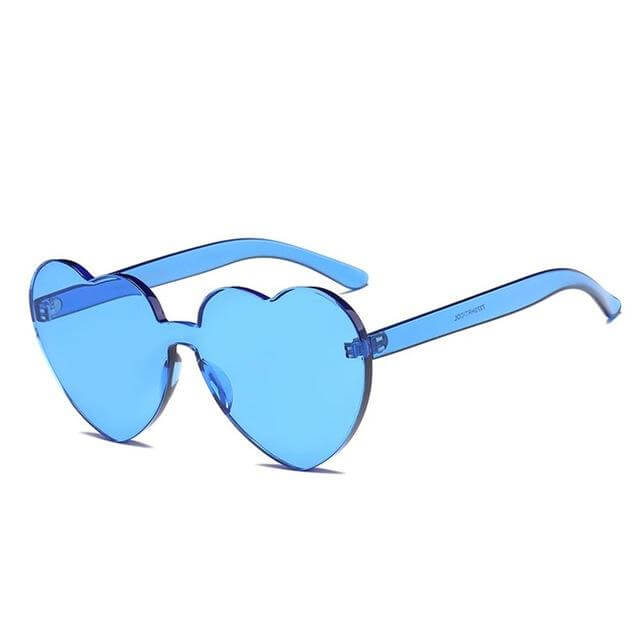 Love Heart Shape Sunglasses