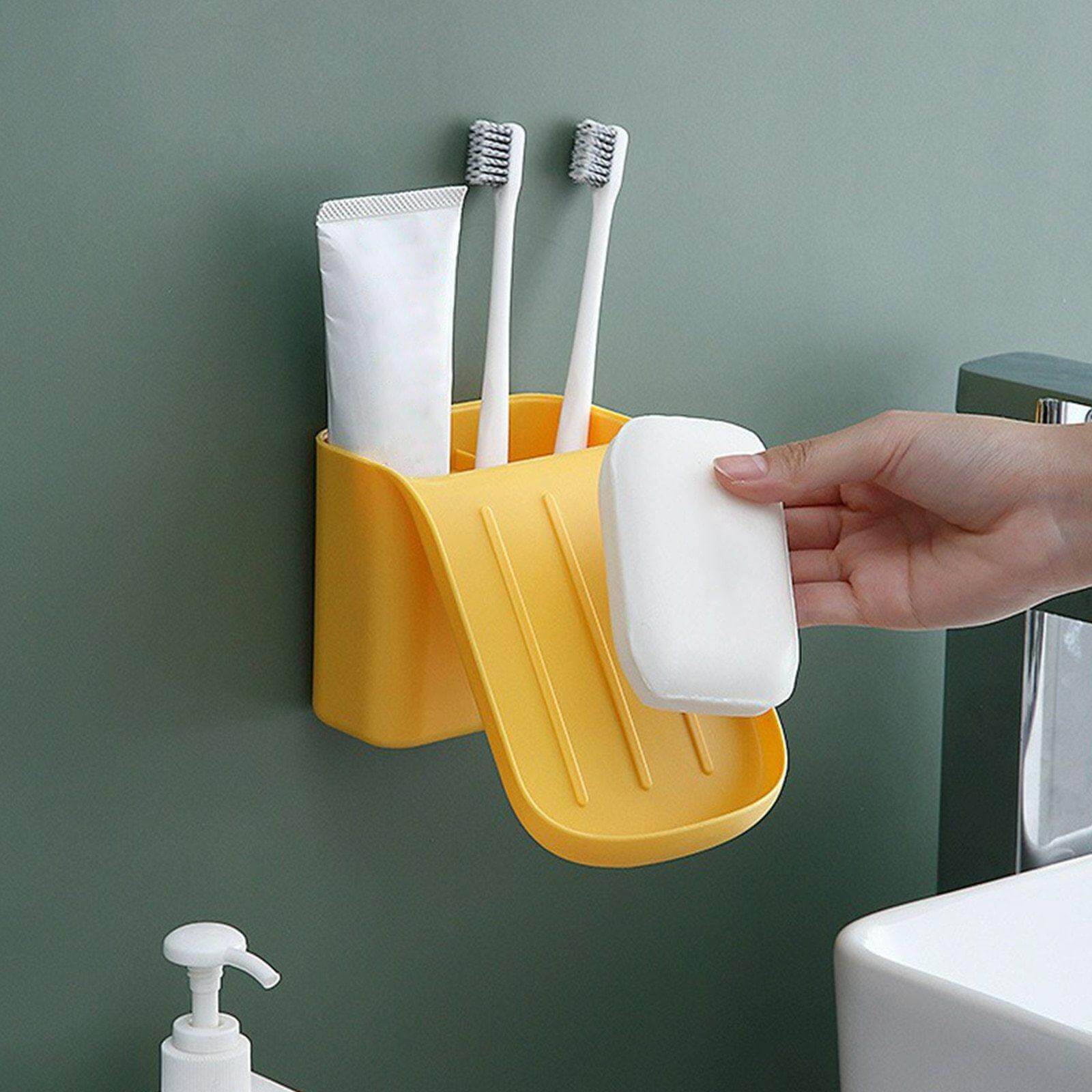 Multifunctional Smart Suction Soap Holder Rack