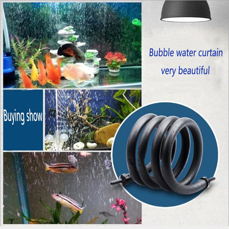 Ultra-Thin Aquarium Oxygen Diffuser Bubble Maker Tube