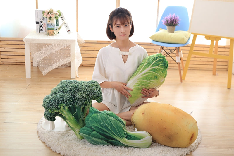 Vegetable Pillow Plush Toy