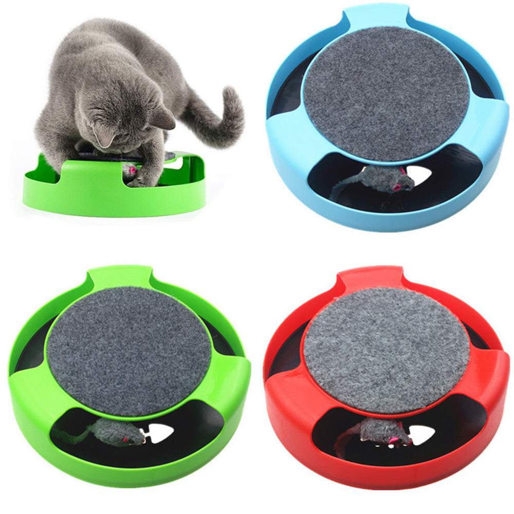 Pet Interactive Mouse Turntable Toy