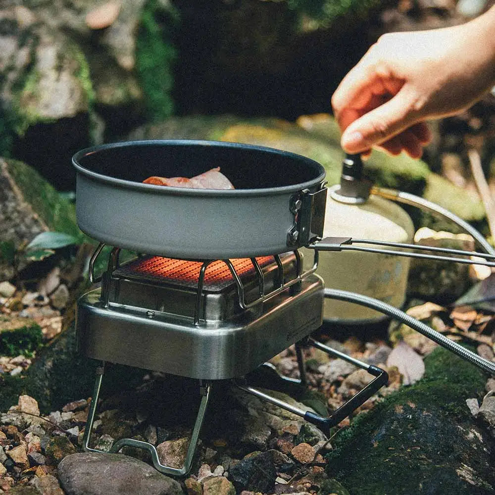 Heat Fold Portable Gas Camping Stove