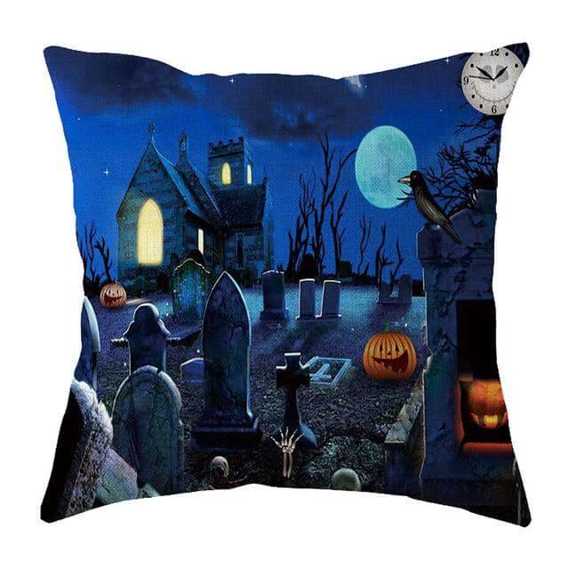 Decorative Scary Pumpkin Halloween Pillow Cases