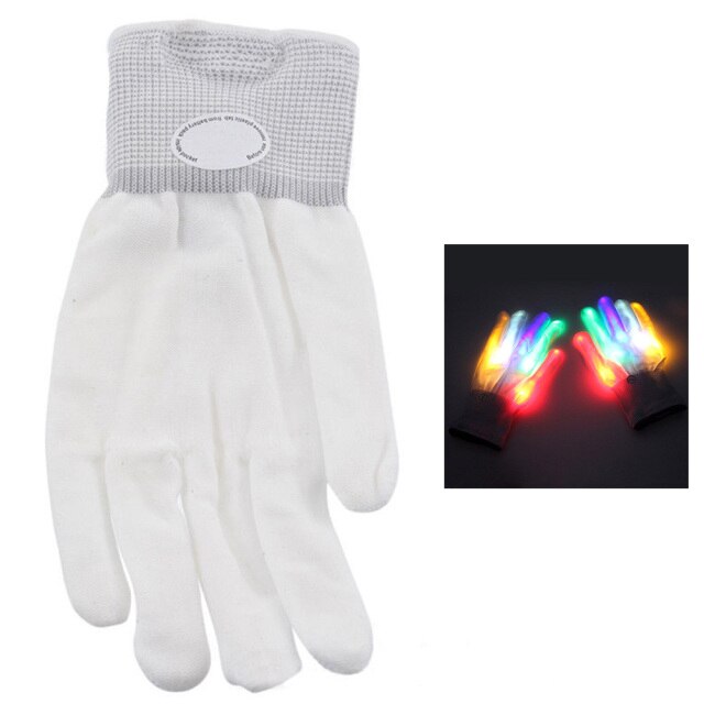 Colorful LED Party Gloves