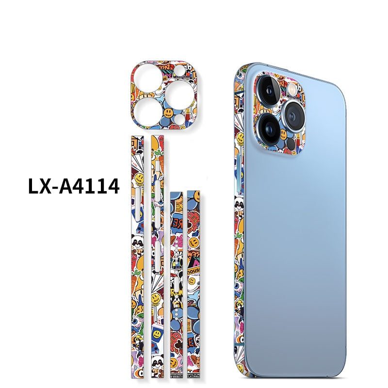 Funny Emojis iPhone Side Sticker