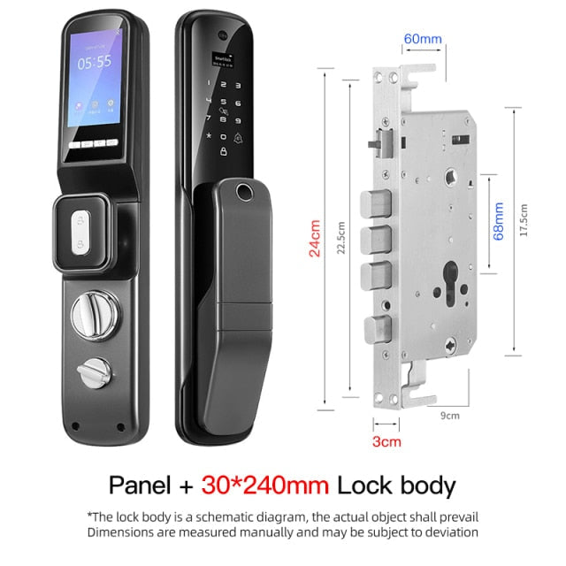 Intelligent Security Biometric Fingerprint Door Lock