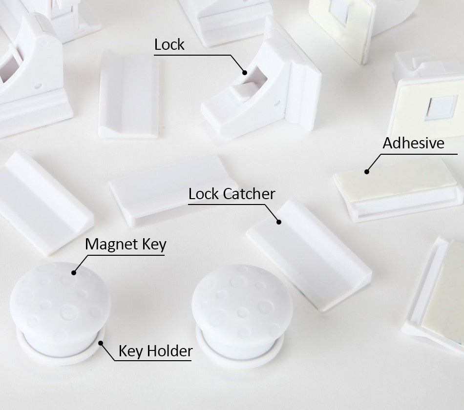 Magnetic Invisible Safety Cabinet Lock