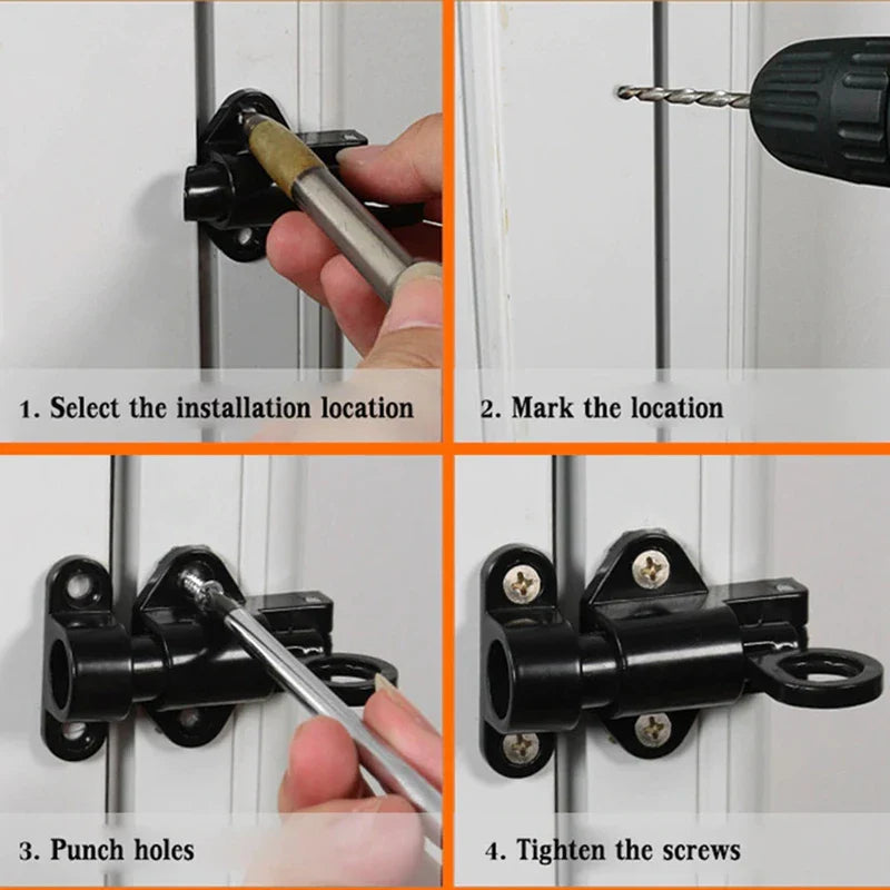 Easy Security Automatic Door Latch