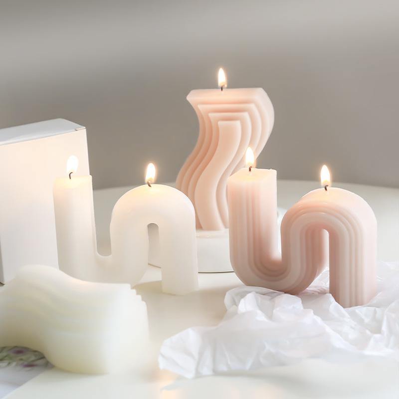 DIY Geometric Aromatic Candle Mold