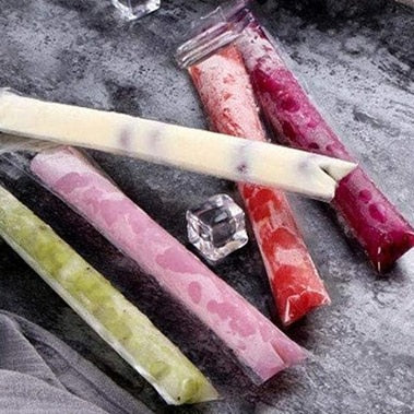 Easy Ice Popsicle Maker Bag Set