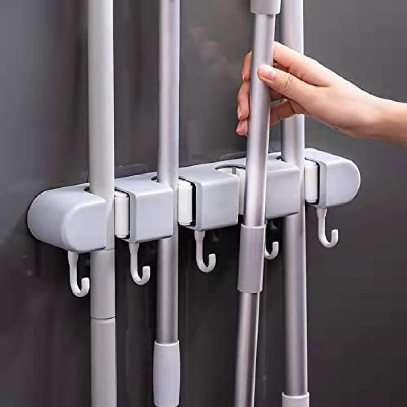 Ultra Clean Wall-Mounted Mop Storage Hook