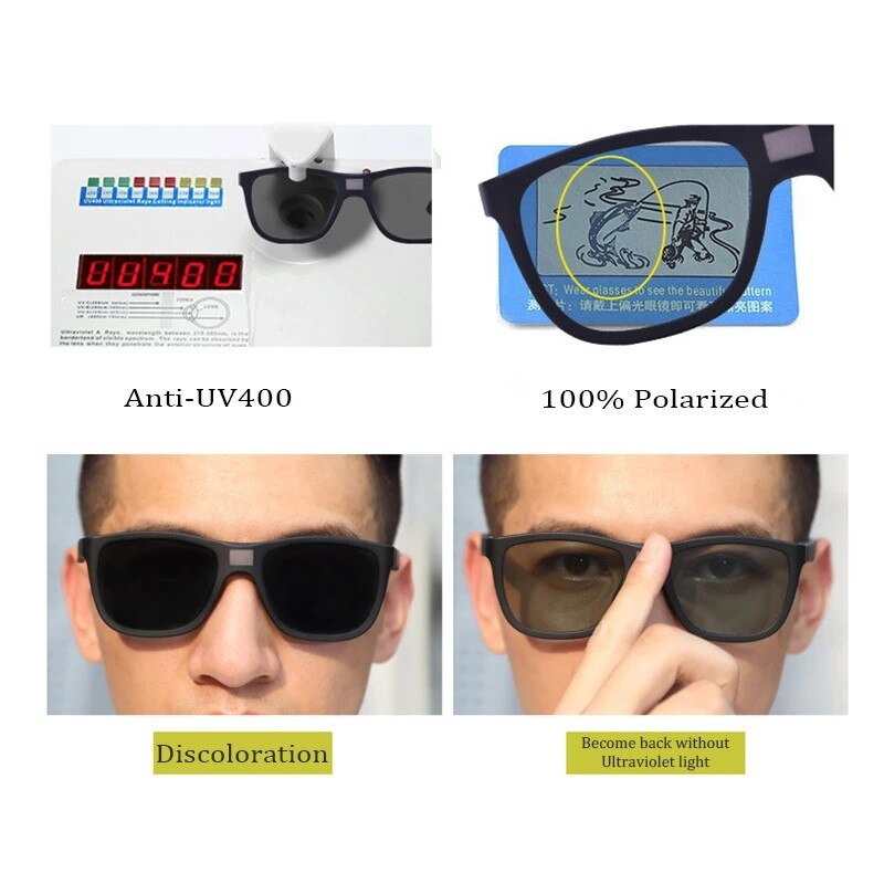 Quick Color Change Driving Sunglasses