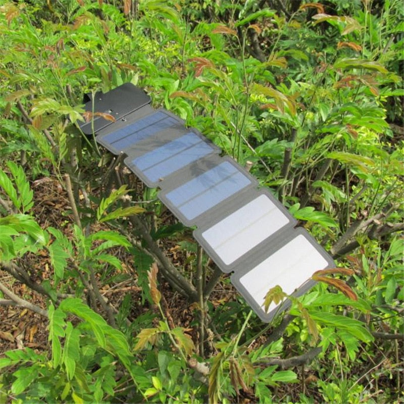 Foldable Portable Solar Panel Phone Charger