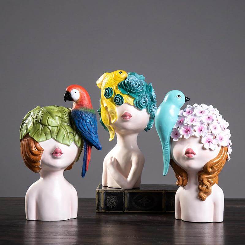 Lovely Nature Bird Ladies Home Decor