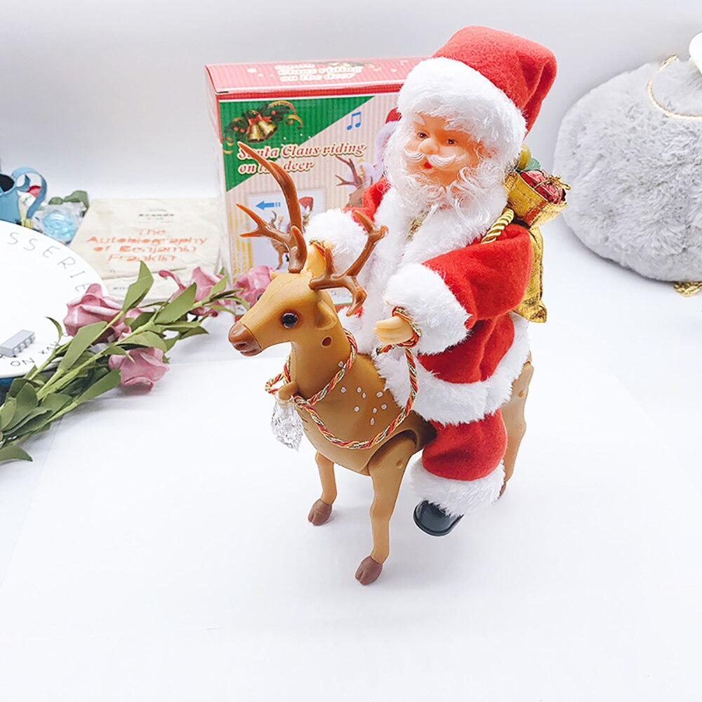 Electric Christmas Santa Claus Decor Toys