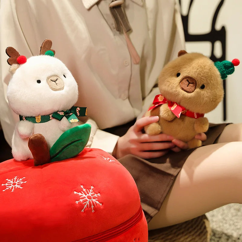 Christmas Theme Soft Snuggly Plush Toy Set