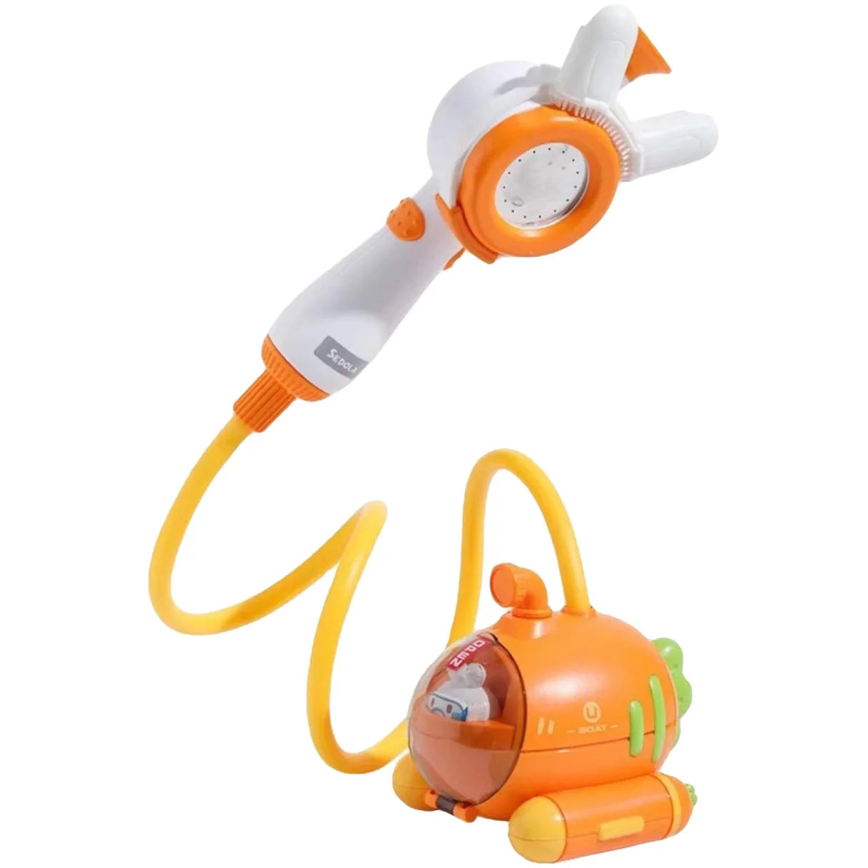 Mini Submarine Baby Bathing Shower Head Set