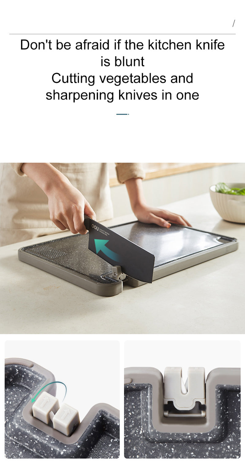 Multifunctional Sharpener Cutting Board