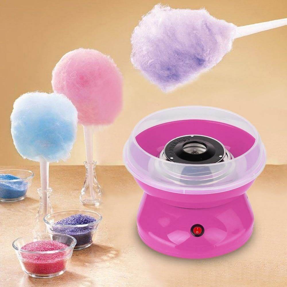 Mini Portable Cotton Kids Candy Machine