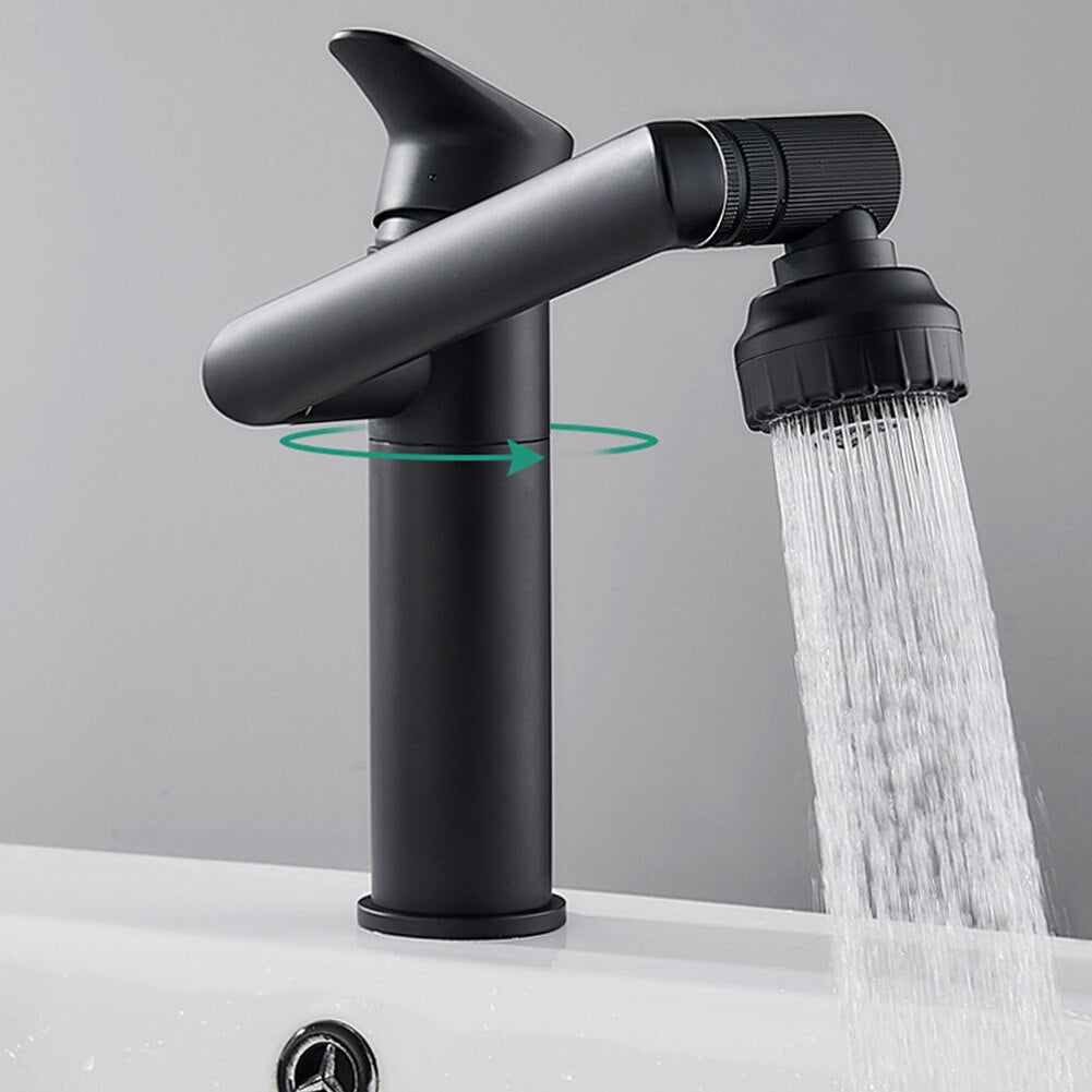 Rotating Elegant Multifunctional Mounted Modern Faucet