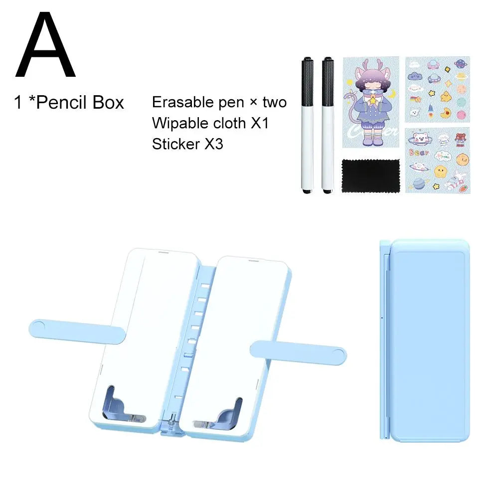 Note Keeper Foldable Book Holder Pencil Box