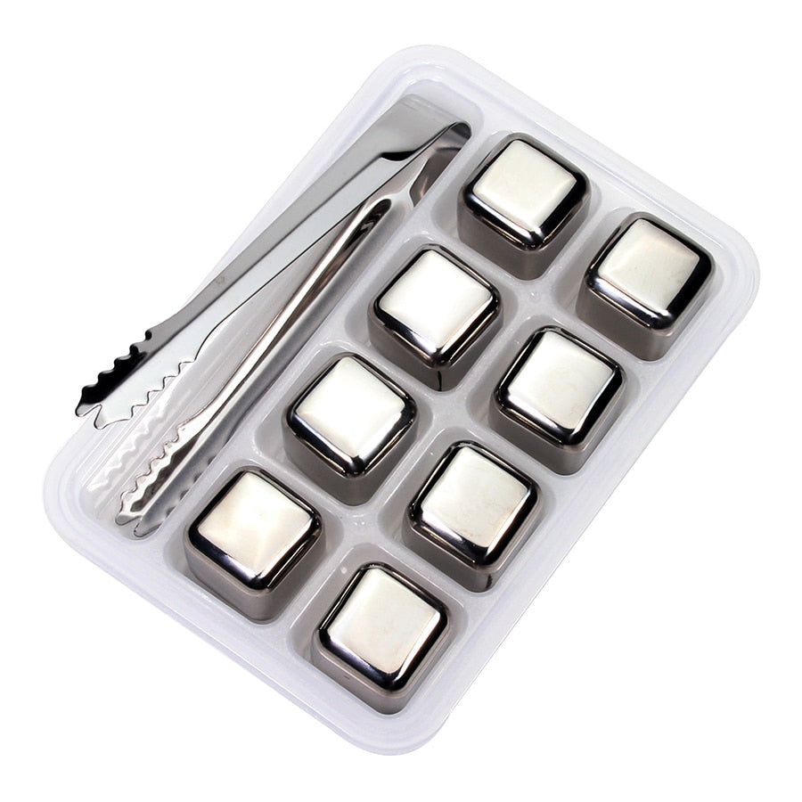 Stainless Steel Reusable Ice Cubes