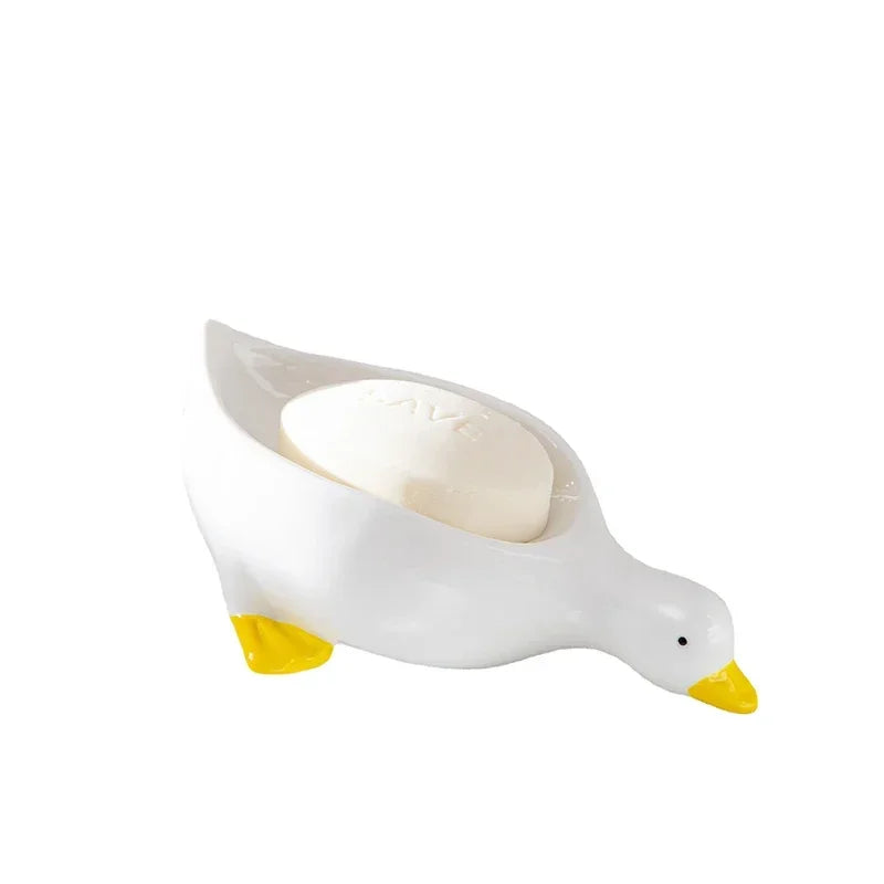 Angry Duck Cartoon Storage Drainable