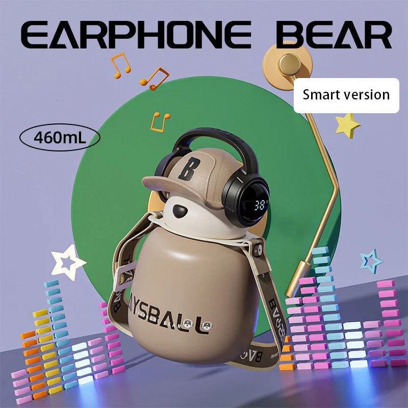 DJ Bear Stainless Steel Thermos