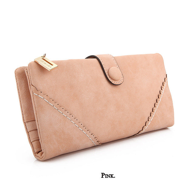 Retro Matte Leather Women Purses