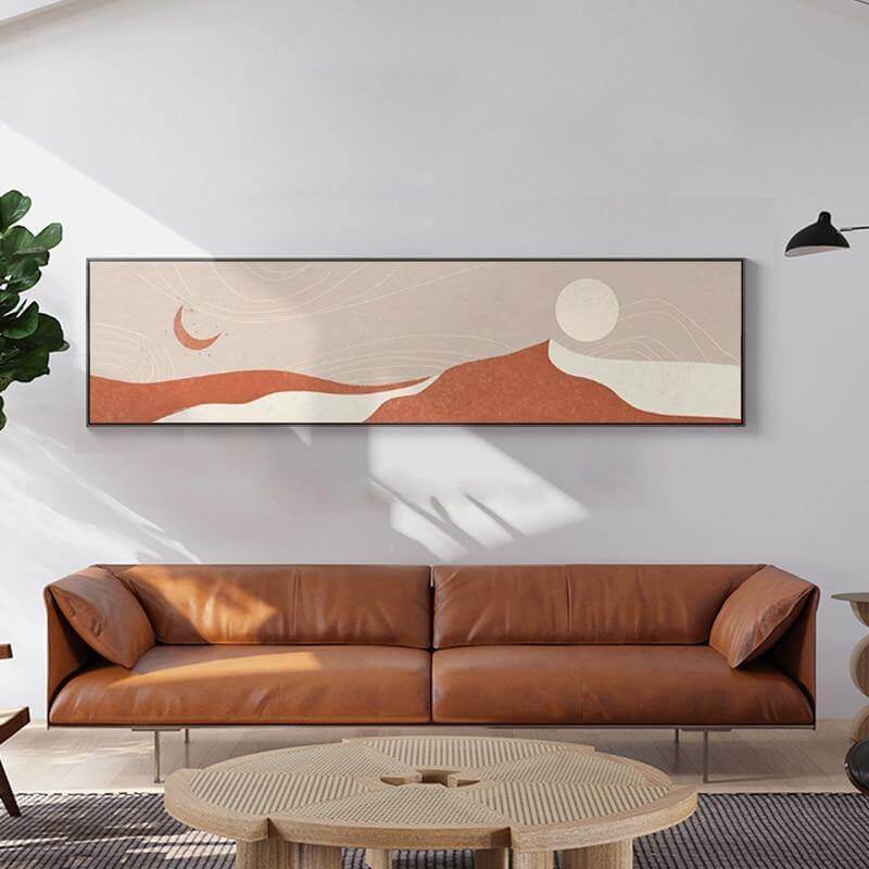 Nordic Minimal Wall Art Canvas Painting