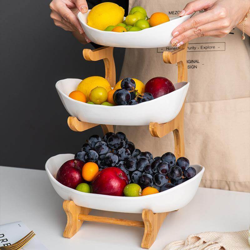 Multi-layer Modern Fruit Snack Plate Rack