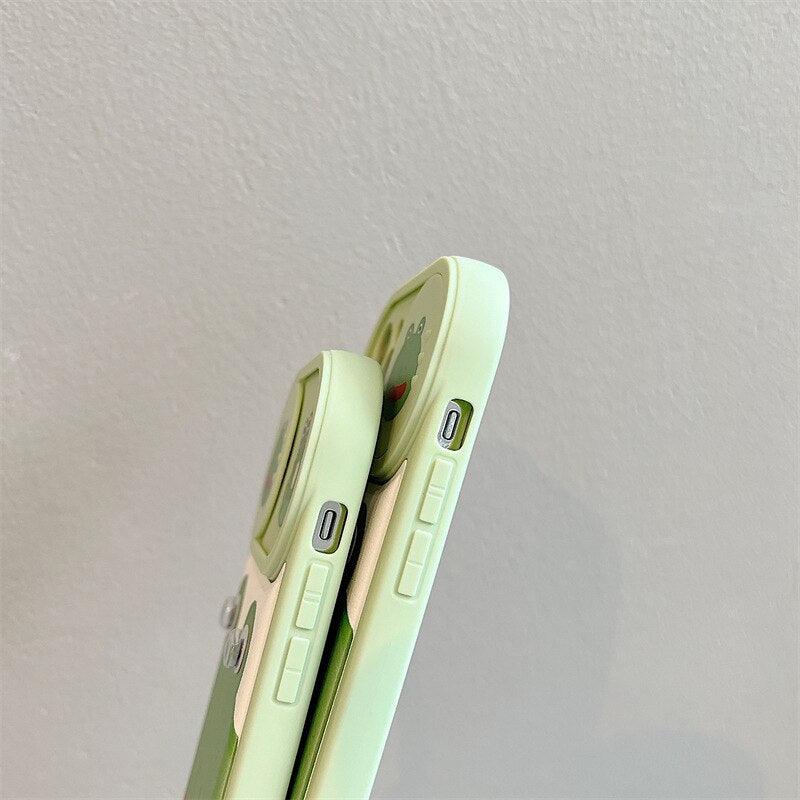 Awkward Frog iPhone Case