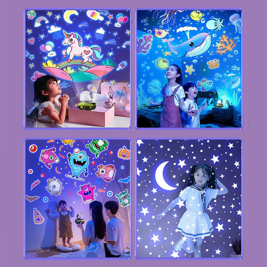 Galaxy Navigator Rotating Star LED Projector