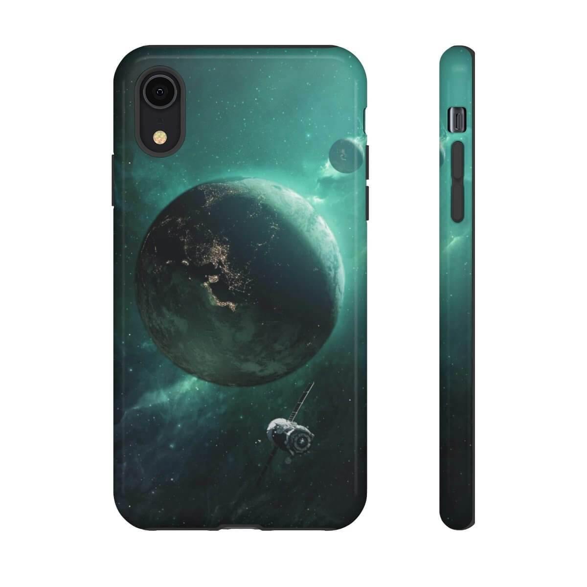 Green Planet Space Tough High Quality iPhone Cases