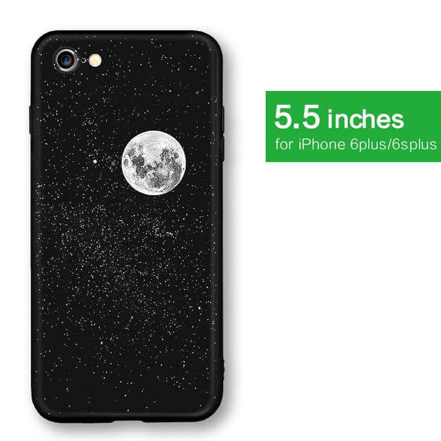 Cool Space Moon Astronaut Iphone Case