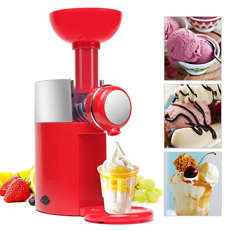 Automatic DIY Fruit Cone Ice Cream Maker