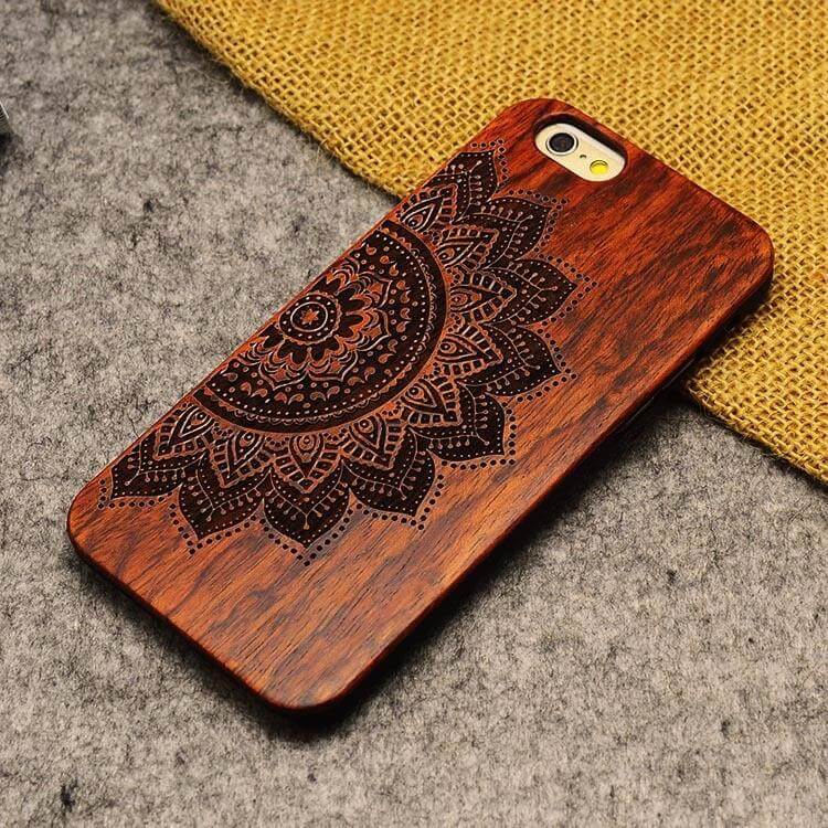 Luxury Hard Wooden for Case Iphone Models